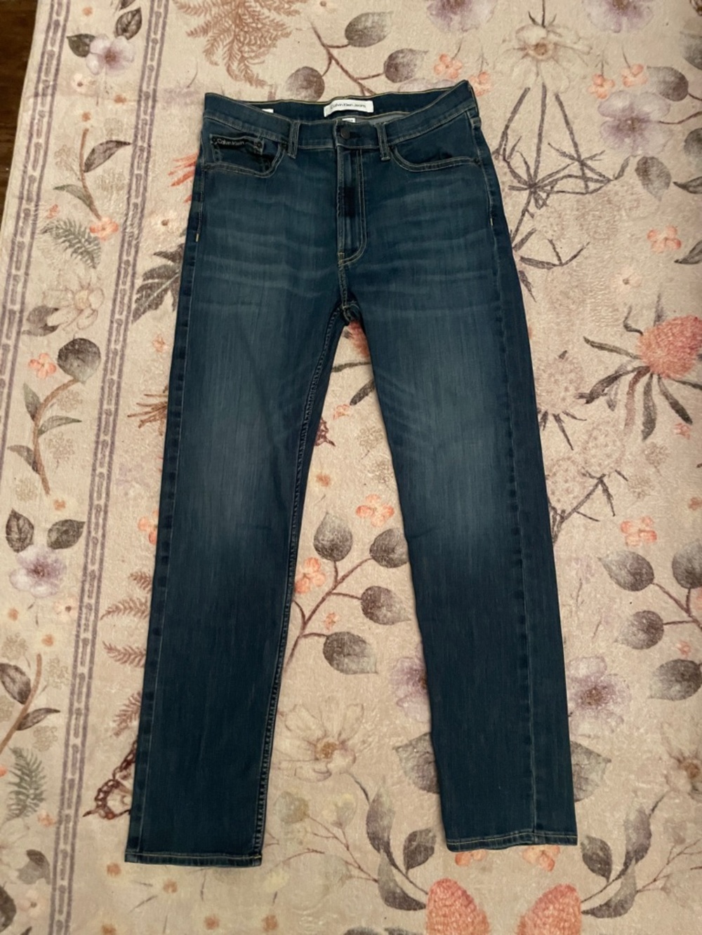 Men's Dark Blue Slim Fit Calvin Klein Jeans